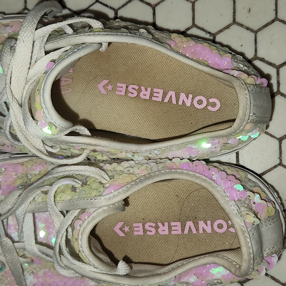 Iridescent sequins Converse - Picture 12 of 12